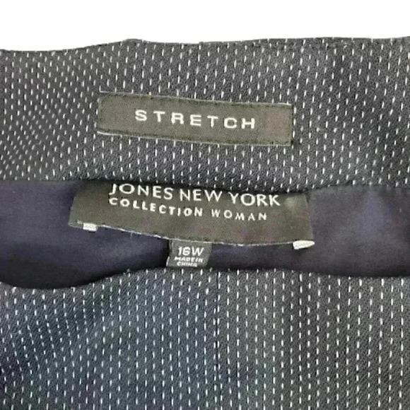 Jones New York Collection Dress Pants Women's Size 16 Stretch Lined Petite Pants - Picture 5 of 8